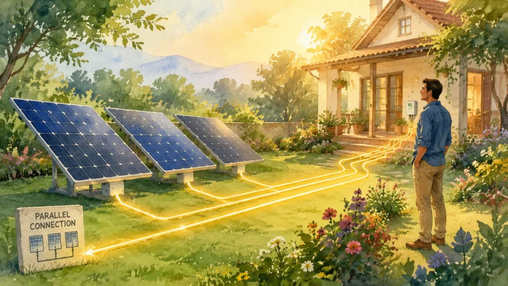 How to Connect Solar Panels in Parallel