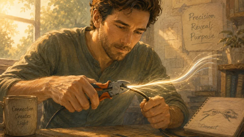 How to Strip a Wire with Wire Cutters