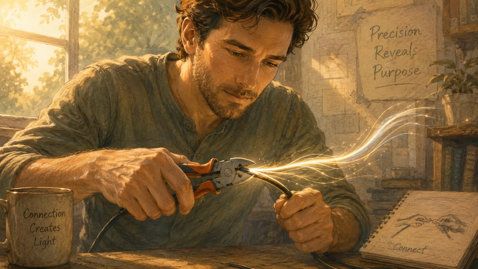How to Strip a Wire with Wire Cutters