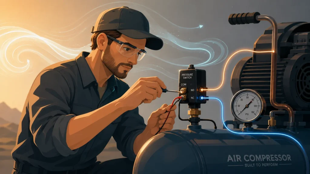 How to Wire Pressure Switch on Air Compressor